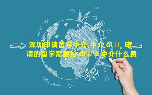深圳申请留学中介,中介 🌸 申请的留学需要给 🐼 中介什么费用